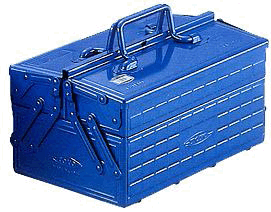 กล่องเครื่องมือกางได้ 2 ชั้น "TOYO" TOOL BOX ST SERIES